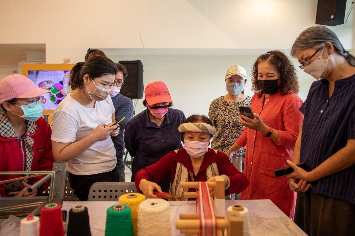 110年度行動成果展邀集部大講師辦理體驗型課程。